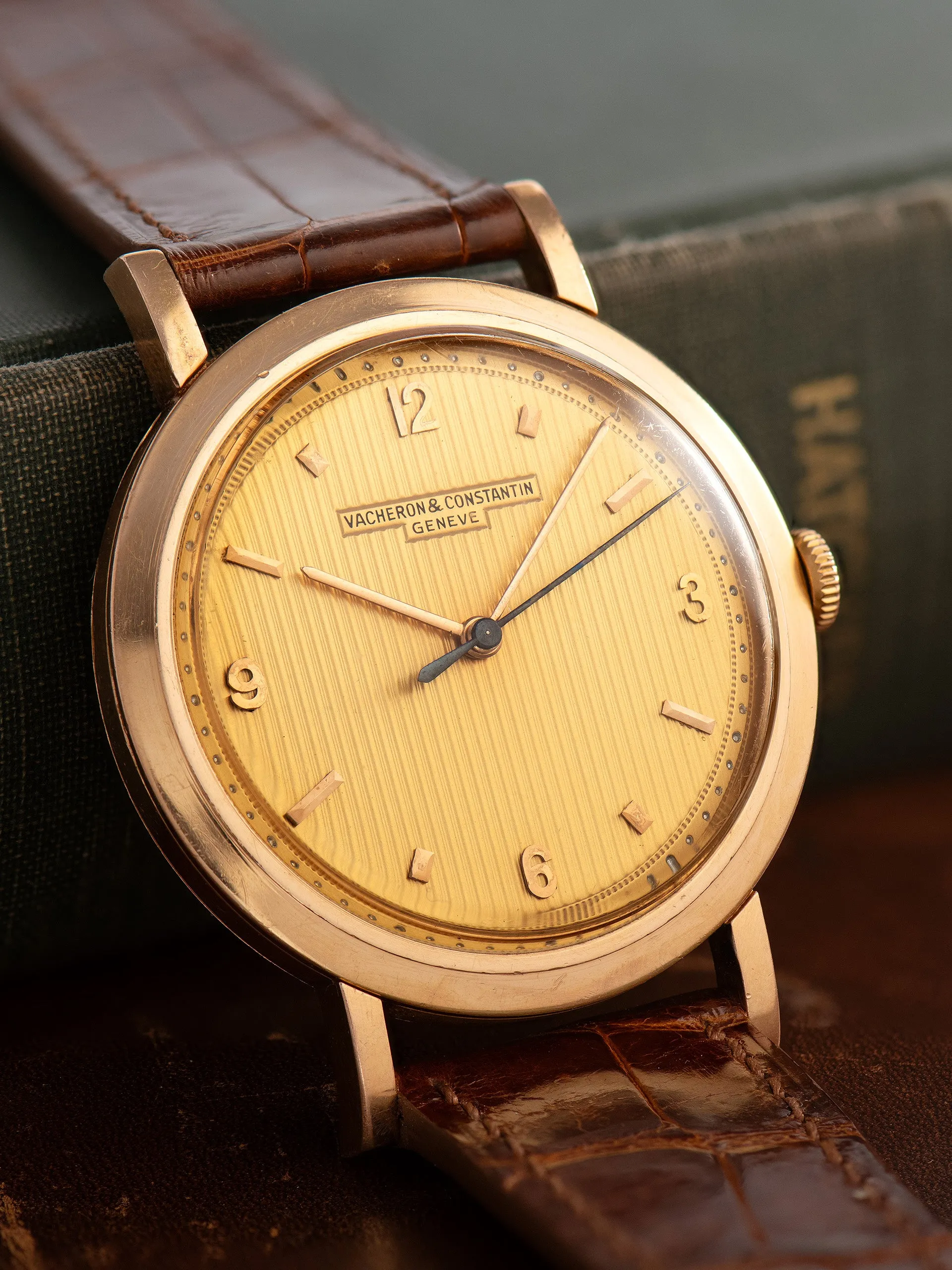 1950s Vacheron Constantin "Jumbo" Dress Watch 18K RG 'Cal. P454/5C'