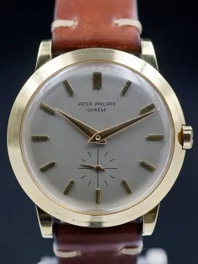 1955 Patek Philippe Ref. 2552 18k Yellow Gold