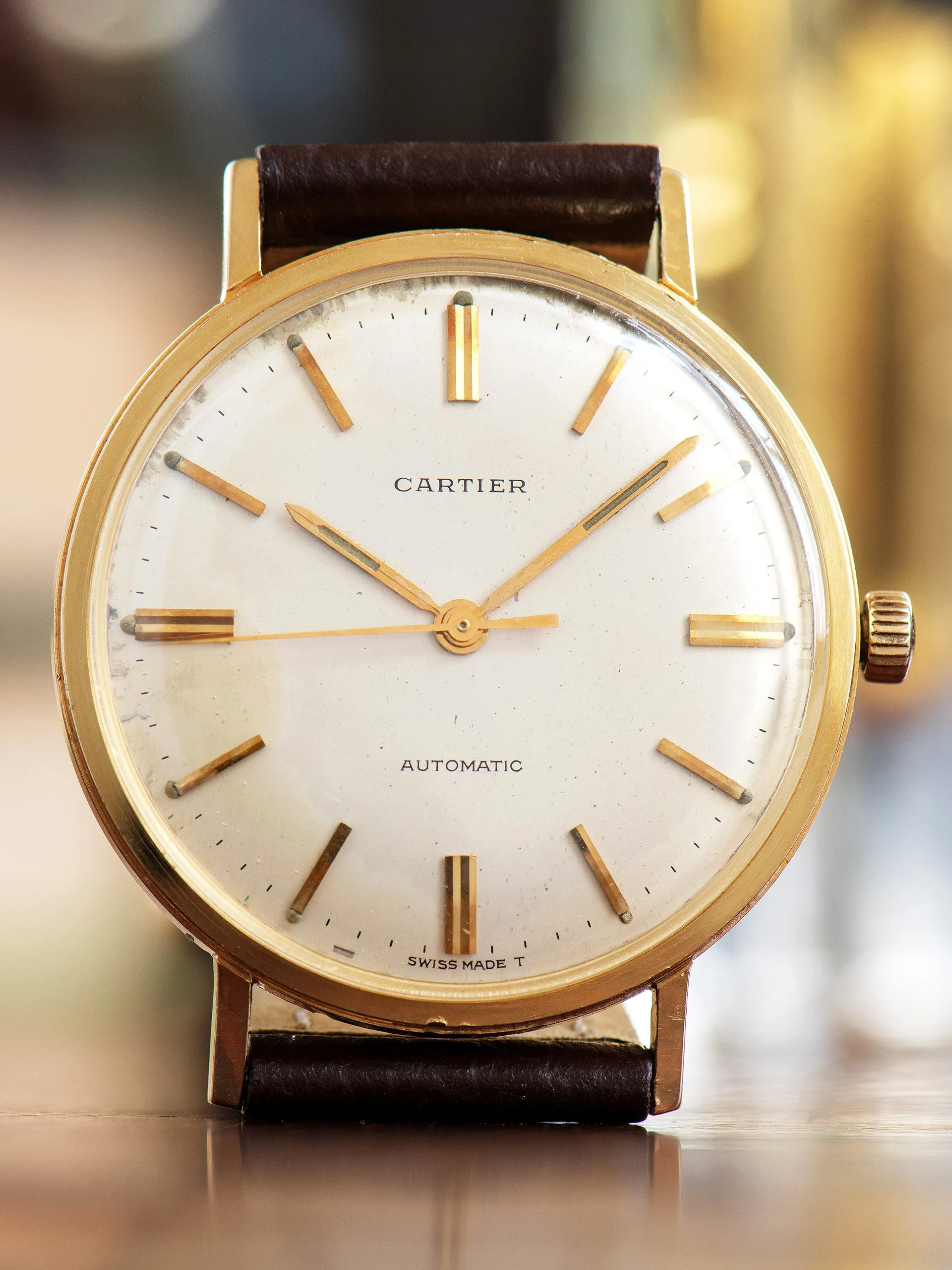 1960s Cartier Dress Watch 18K YG (Ref. 252) Cal. 2520