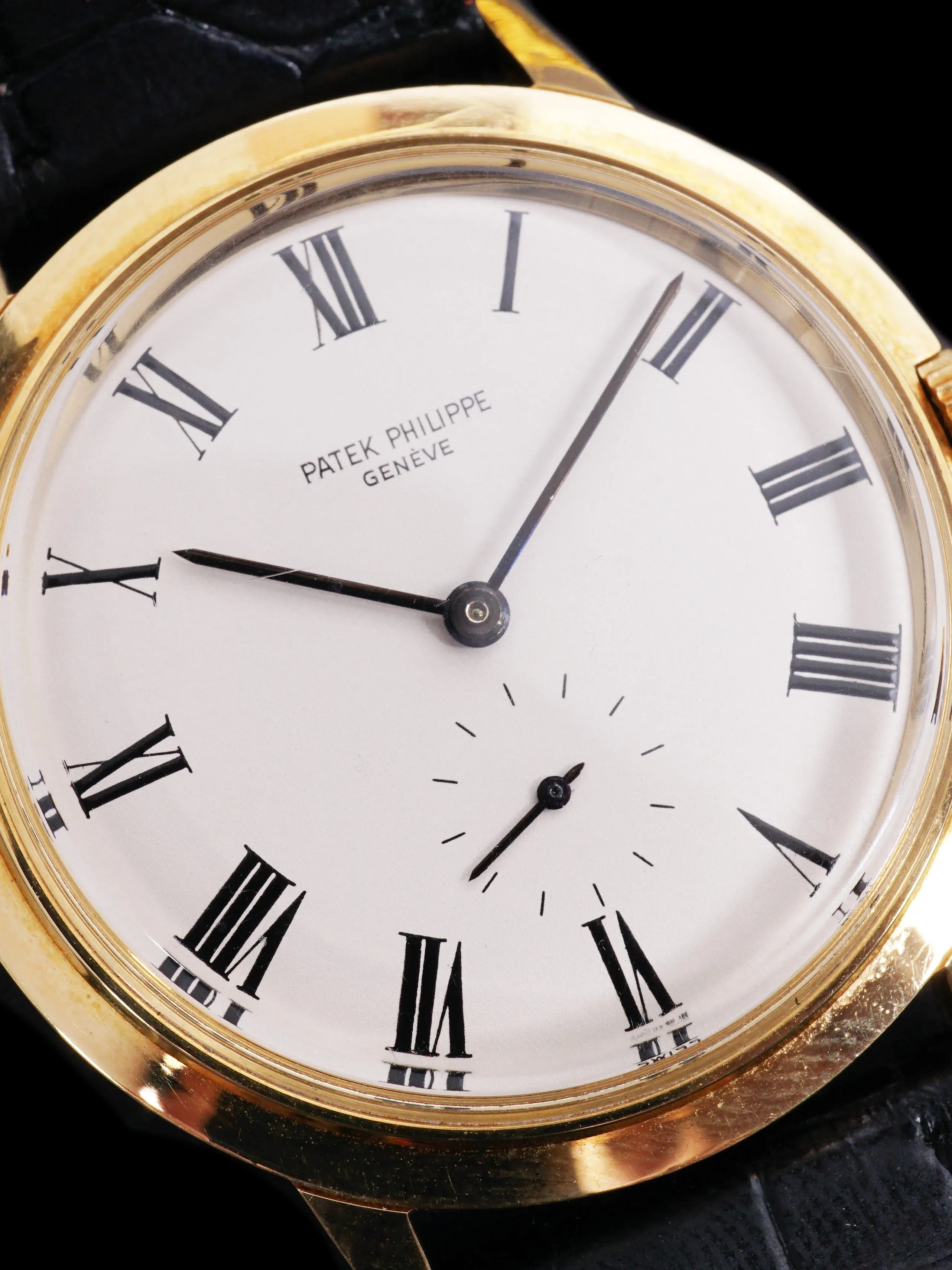 1967 Patek Philippe Ref. 3542 18k Yellow Gold w/ Box & Original Papers