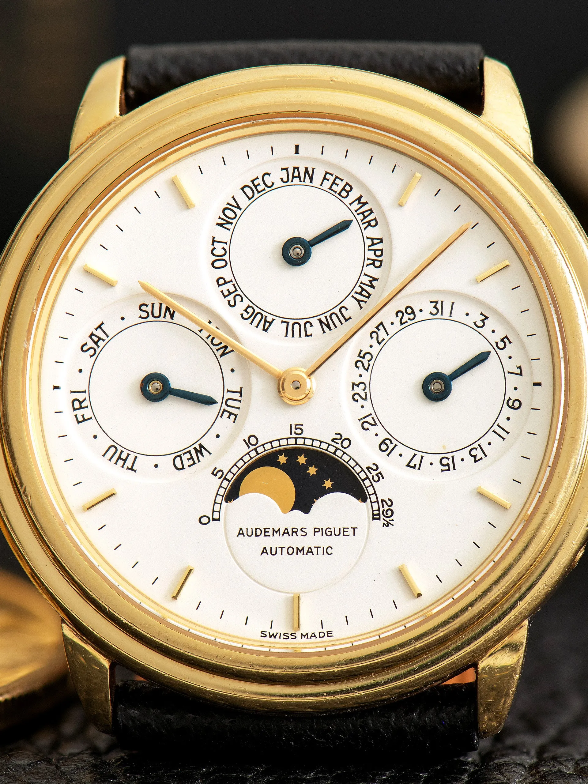 1990s Audemars Piguet Quantième Perpetual Calendar 18K YG (Ref. 25661BA) "Cal. 2120/2800"