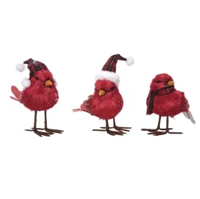 6" Bundled Cardinal Assorted Set Of 3