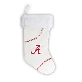 Alabama Crimson Tide Baseball Christmas Stocking