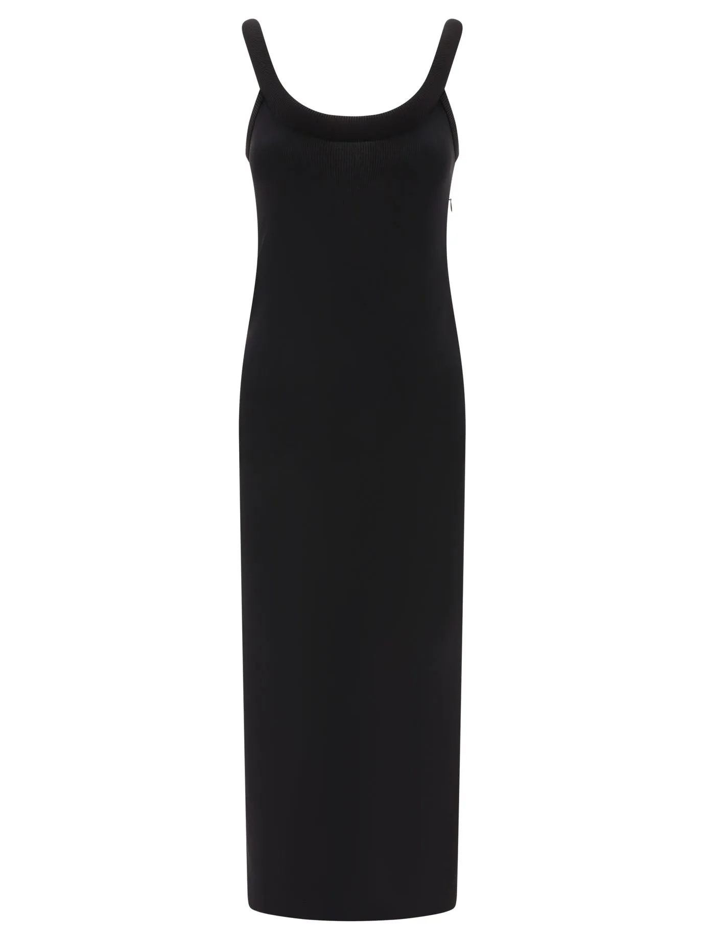 ALEXANDER MCQUEEN Sleek Bodycon Dress in Luxurious Black for Women