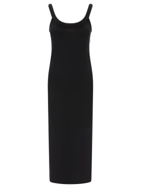 ALEXANDER MCQUEEN Sleek Bodycon Dress in Luxurious Black for Women