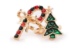 All Aglow Holiday Ring Set