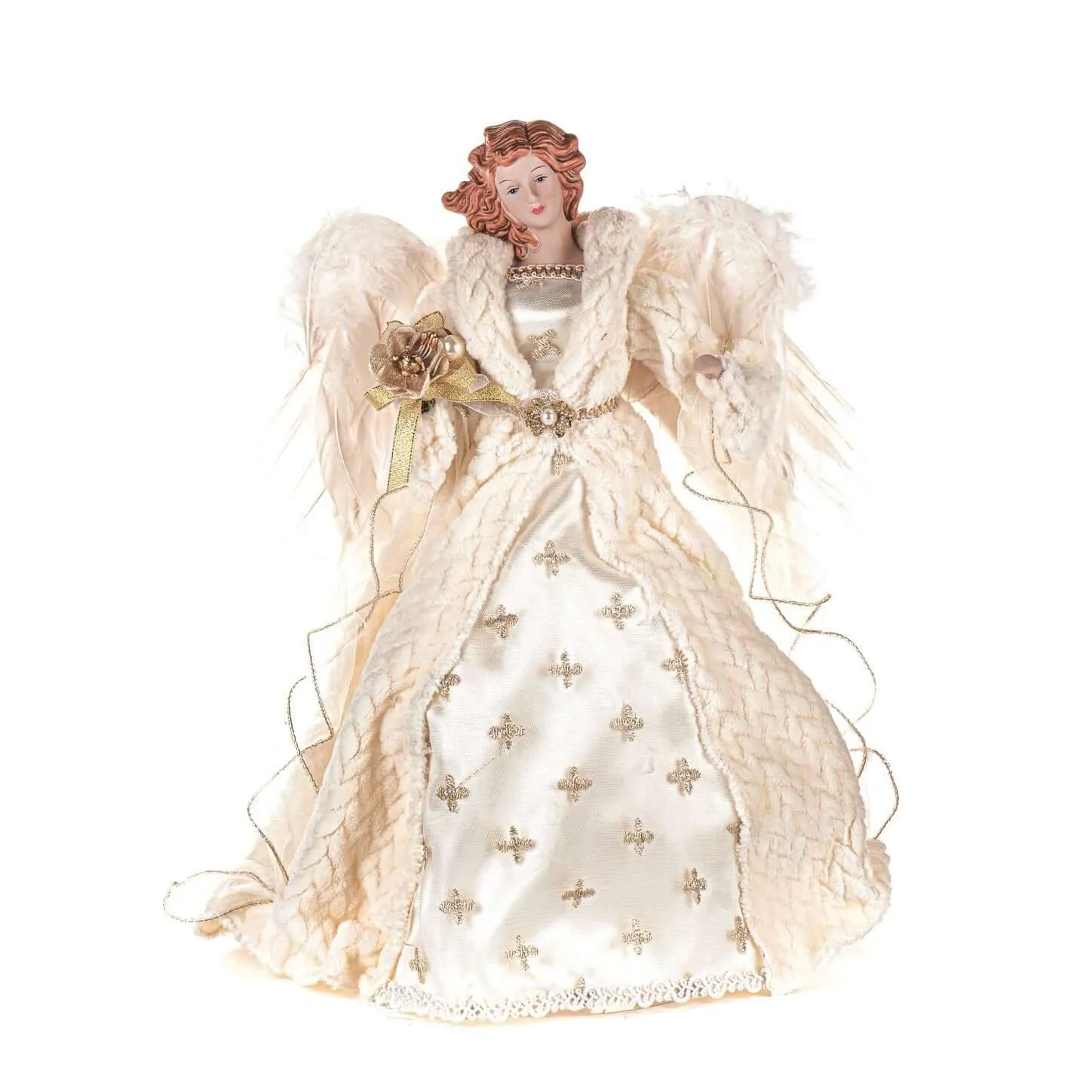 ANGEL TREE TOPPER - CHRISTMAS ORNAMENT