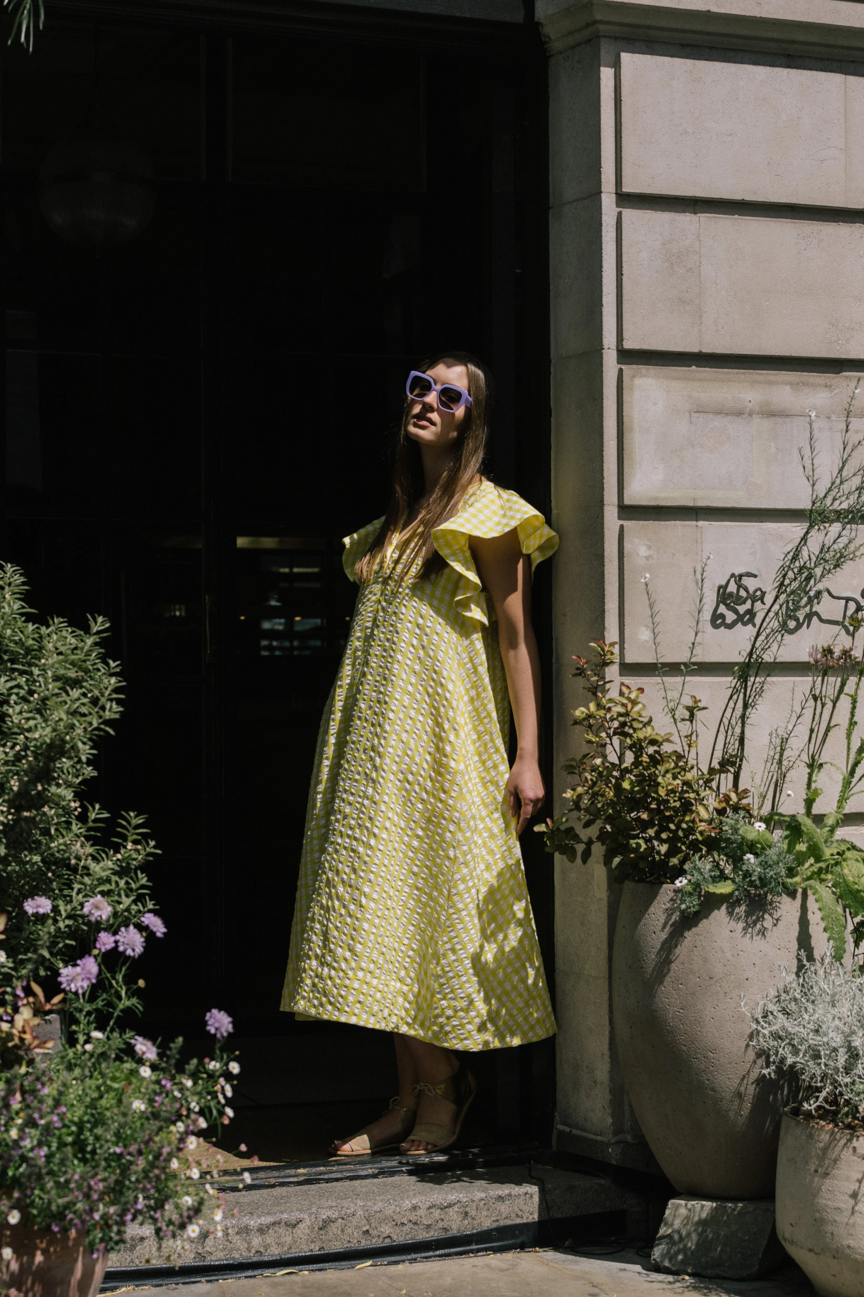 Annie Ruffles Dress by Attique Studio