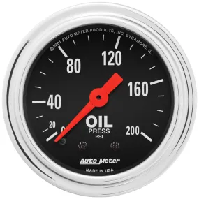 AutoMeter Traditional Chrome Analog Gauges 2422