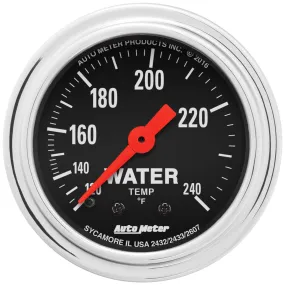 AutoMeter Traditional Chrome Analog Gauges 2432