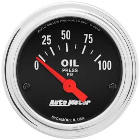 AutoMeter Traditional Chrome Analog Gauges 2522