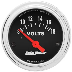 AutoMeter Traditional Chrome Analog Gauges 2592