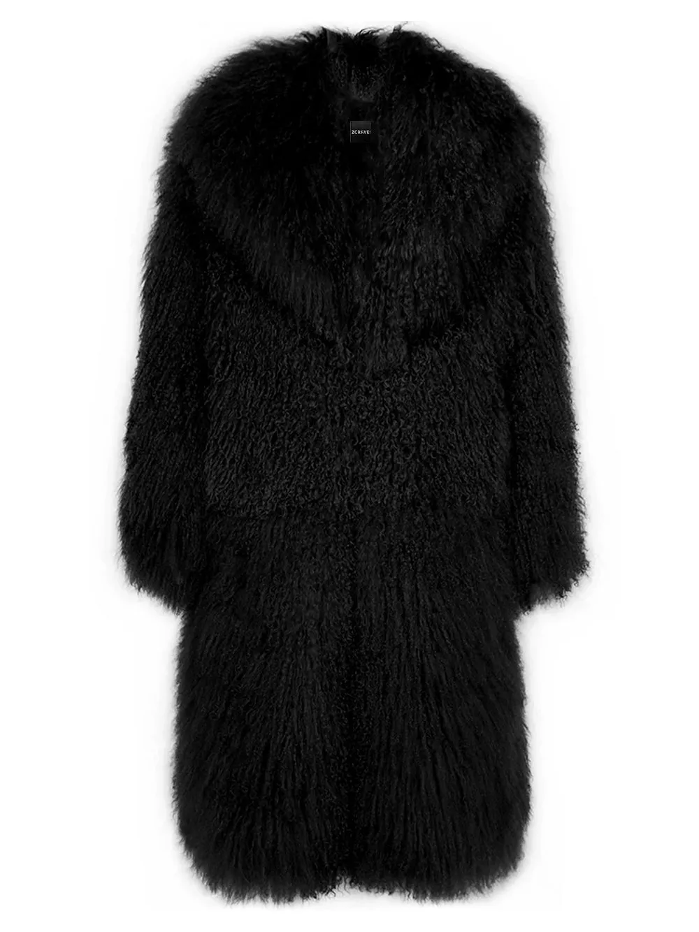 BARB Fur Oversize Coat