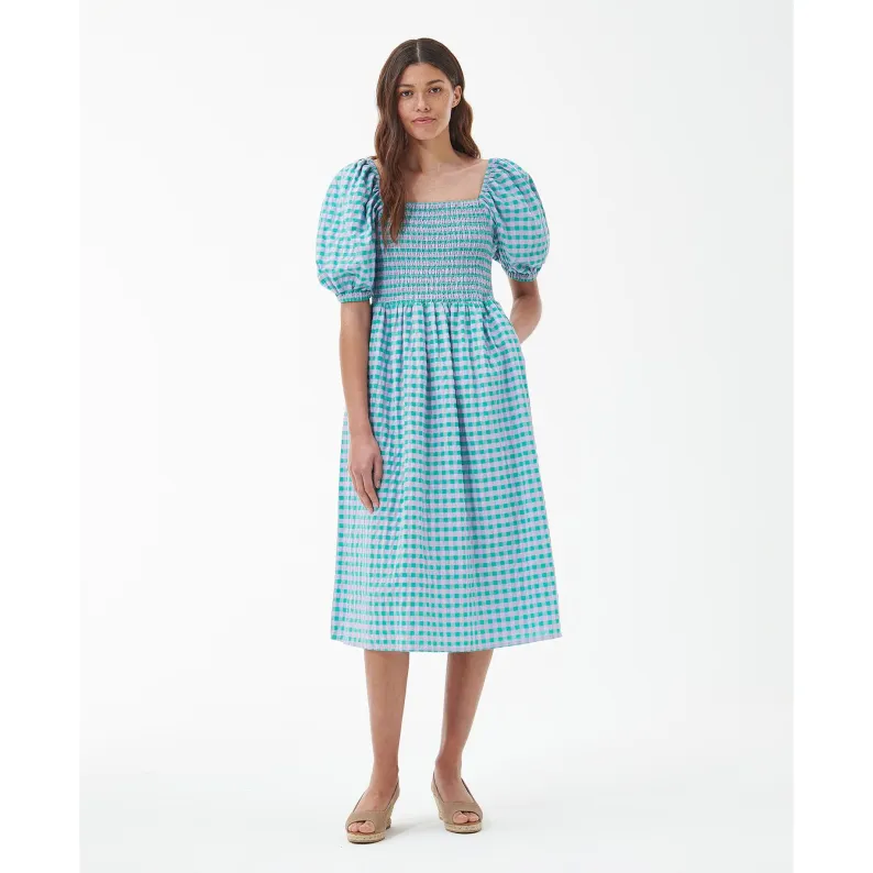 Barbour Geranium Midi Dress LDR0667MI11 - Classic Multi