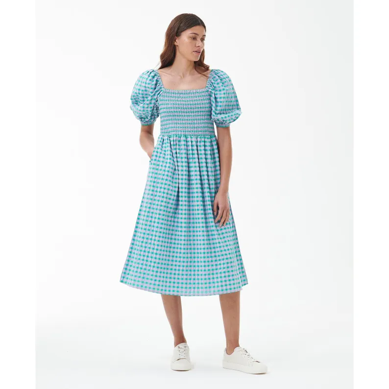 Barbour Geranium Midi Dress LDR0667MI11 - Classic Multi