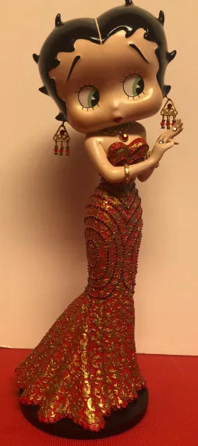 Betty Boop “Dazzling Diva" Figurine              Retired and Very Rare