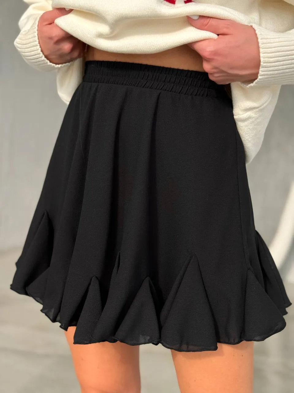 Black skirt “Elara”