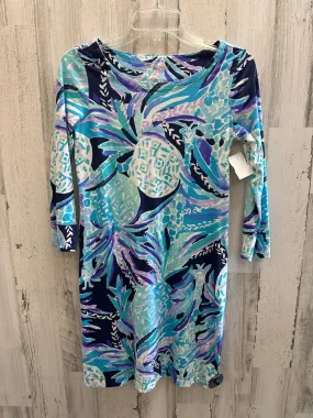 Blue Dress Casual Maxi Lilly Pulitzer, Size Xs