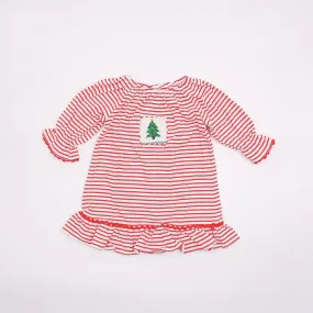 Candy Stripe Smocked Dress