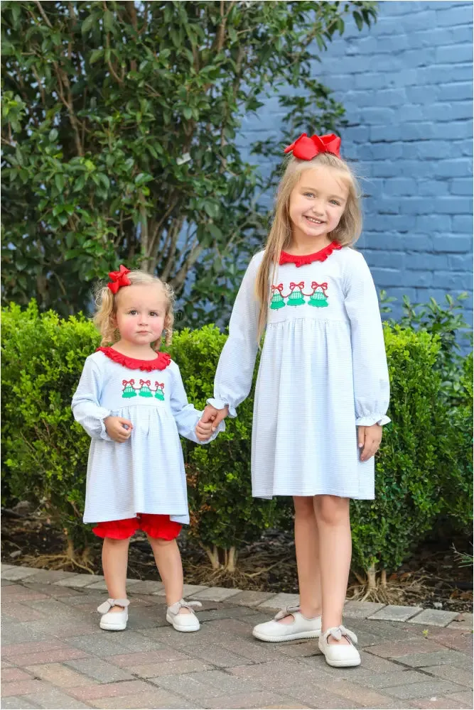 Christmas Tree Trio Dress