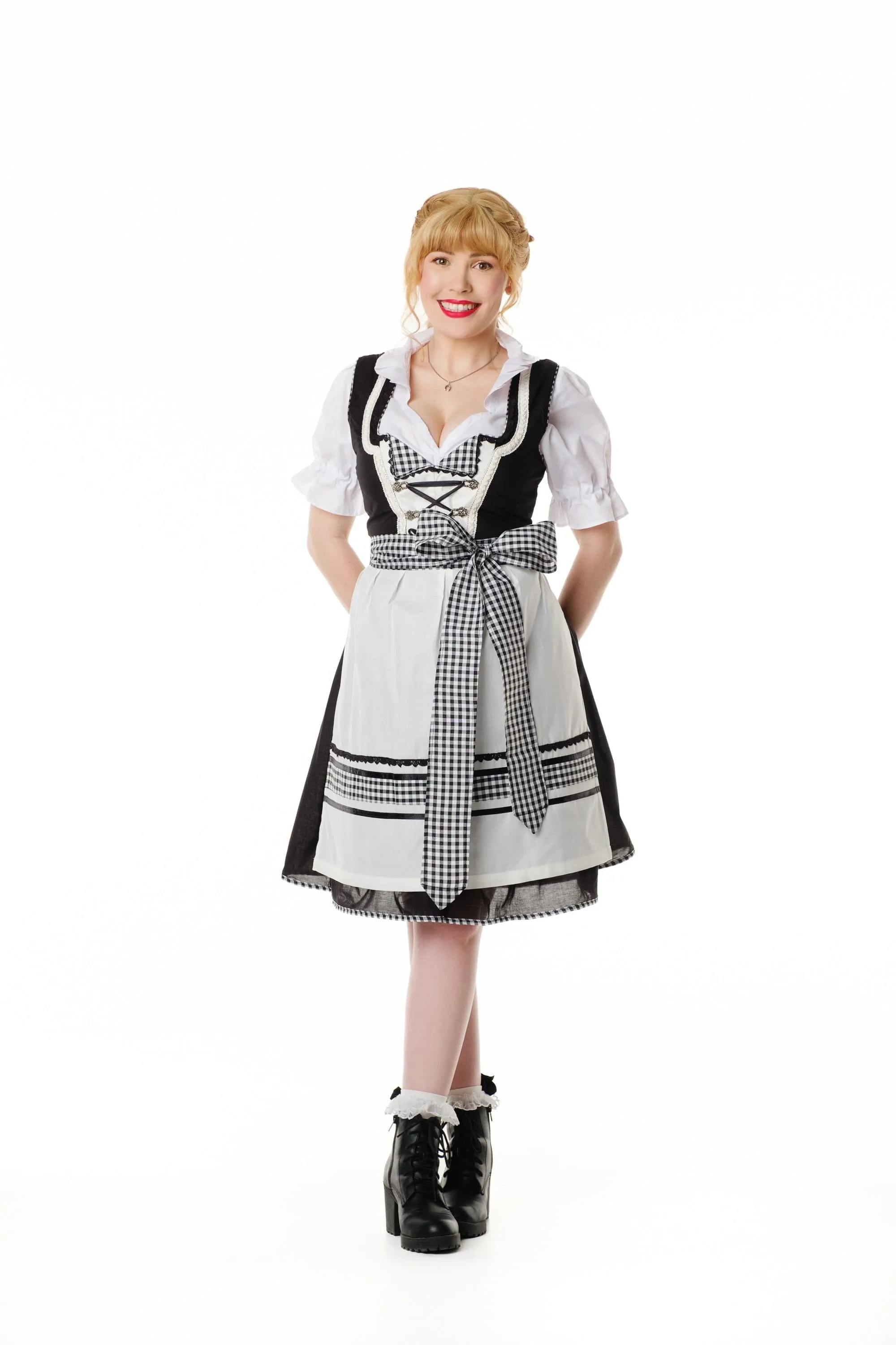 Clara Traditional Oktoberfest German Beer Girl Costume Dirndl