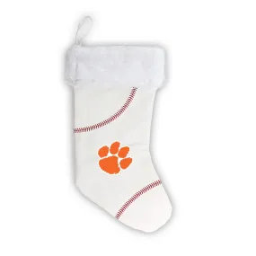 Clemson Tigers 18" Baseball Christmas Stocking