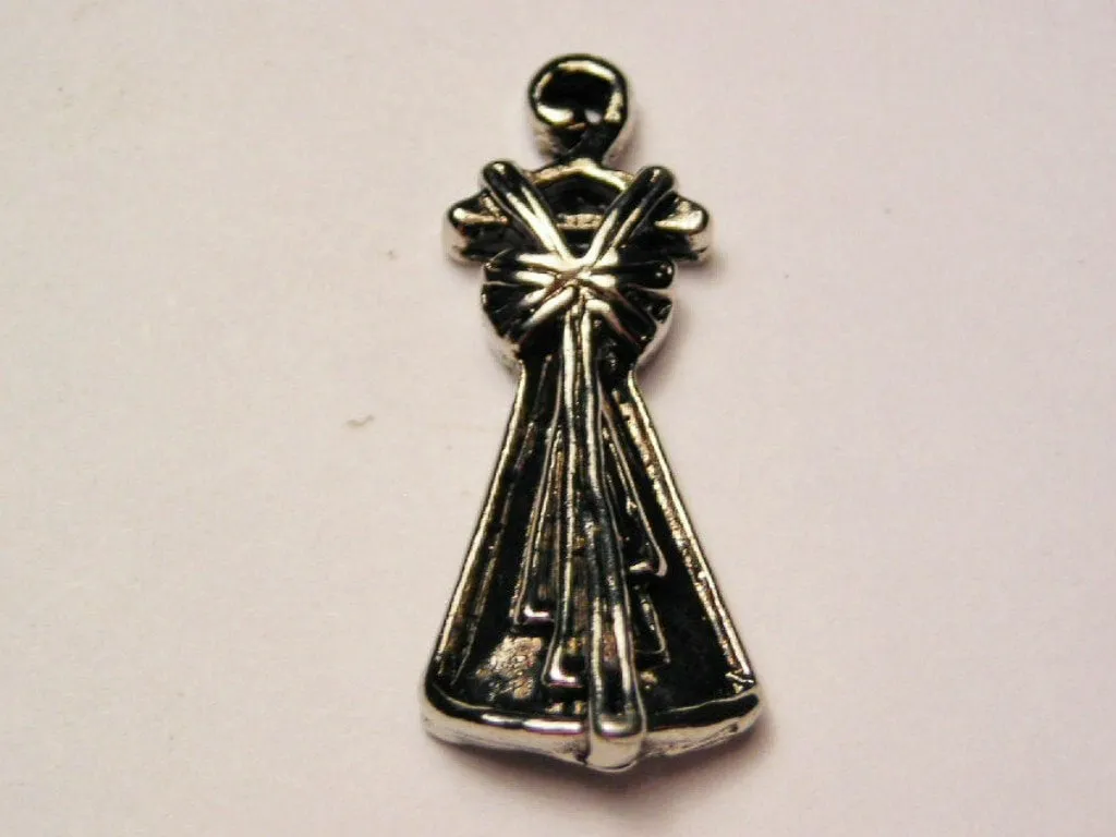 Cocktail Dress On Hanger Genuine American Pewter Charm