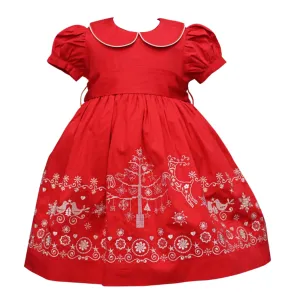 Cotton Kids Danish Christmas Dress