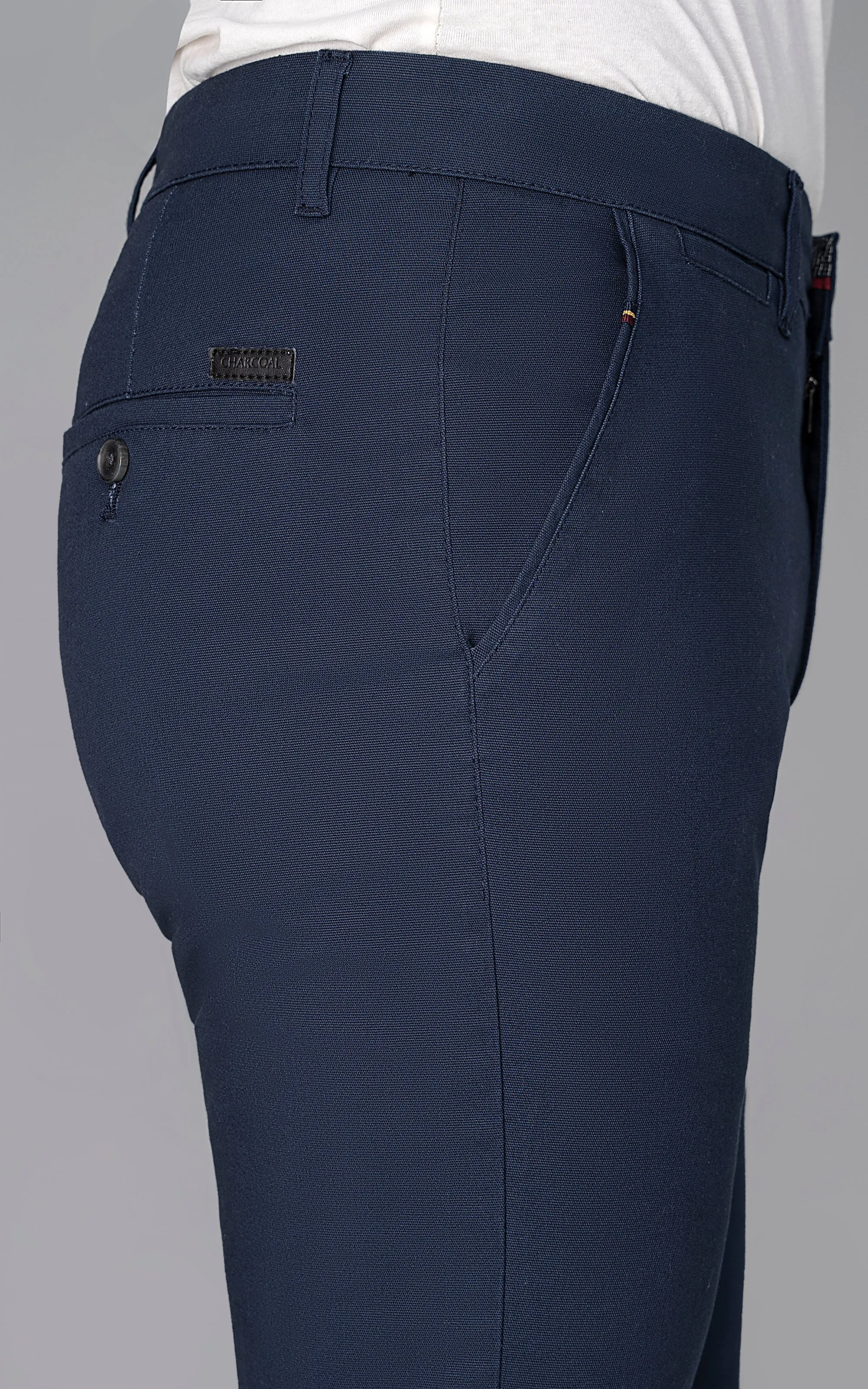 CROSS POCKET DOBBY PANT NAVY