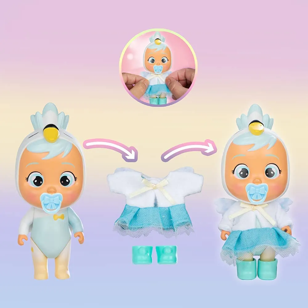 Cry Babies Magic Tears Mini Figure- Dress Me Up Series | 8 Surprise Accessories, Surprise Doll