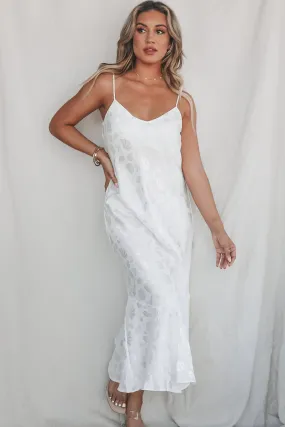 DEAL SHOW ME YOUR MUMU Uptown White Slip Dress