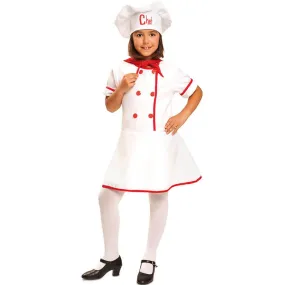 Deluxe Girl Chef Costume (4-6) Small