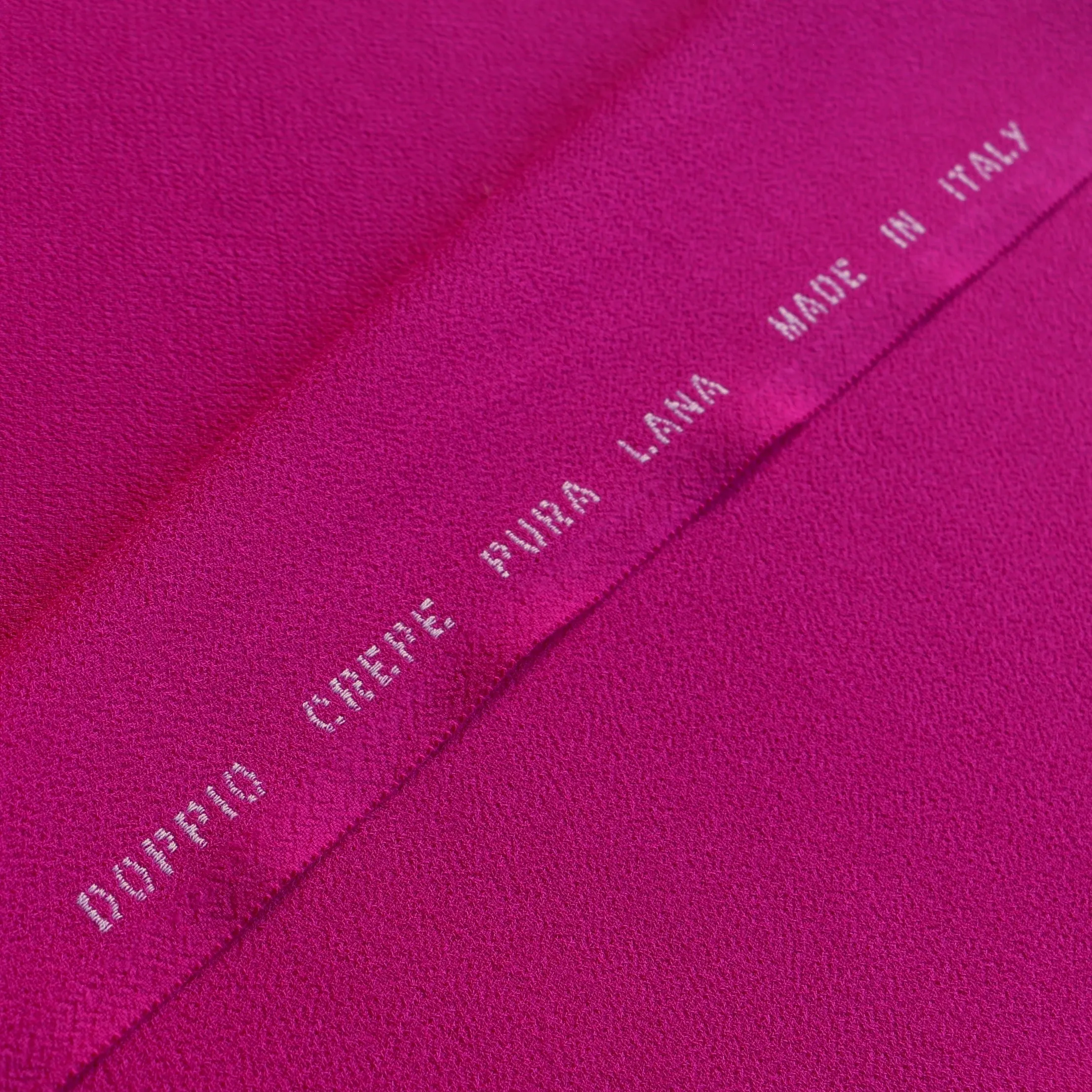 Doppio Crepe Fuchsia Pink