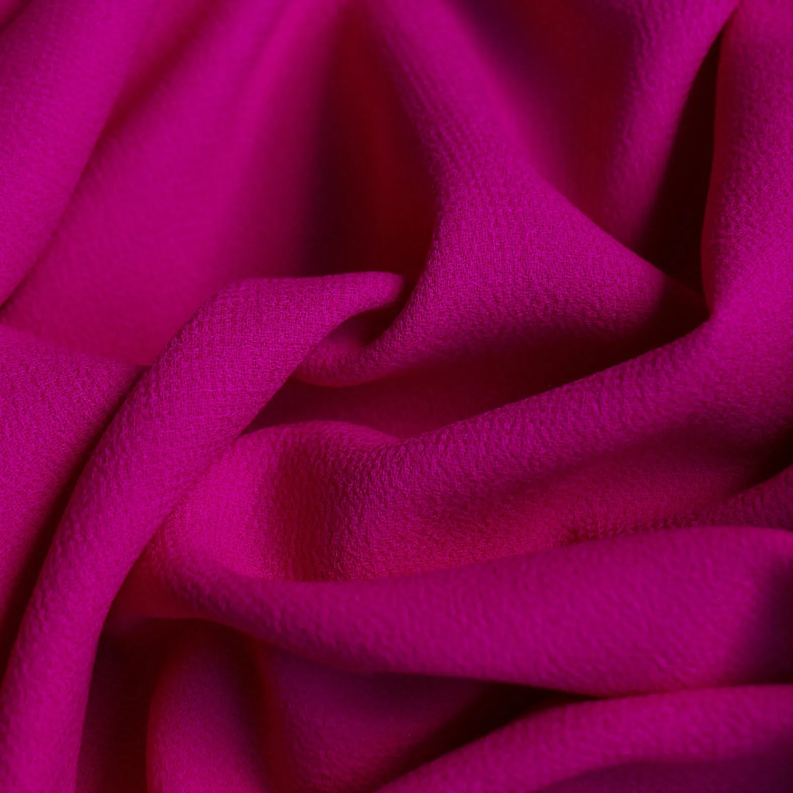 Doppio Crepe Fuchsia Pink