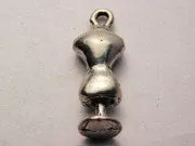 Dress Form Genuine American Pewter Charm