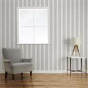 Farnworth Stripe Steel Wallpaper