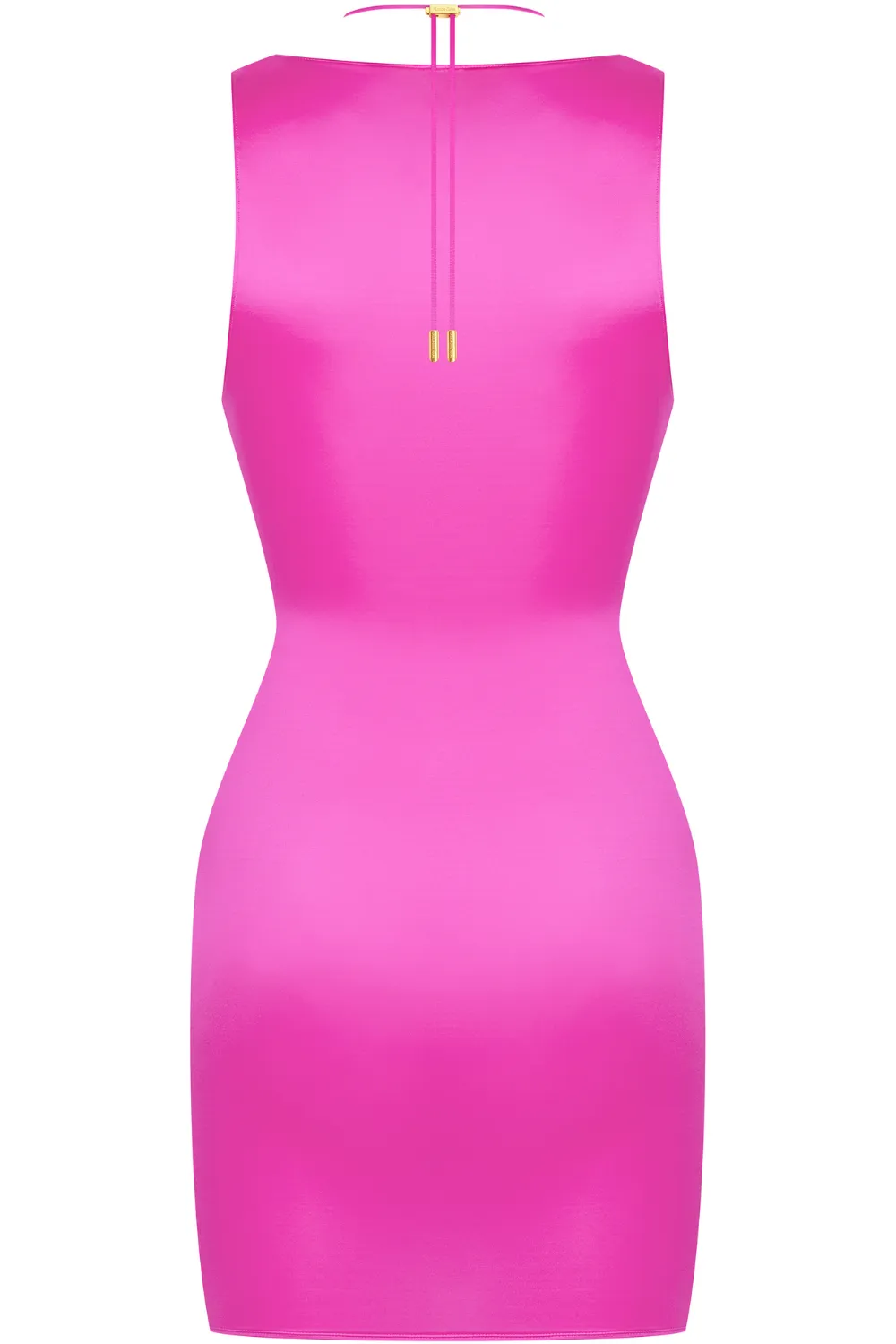 French Kiss V Neck Short Dress Pink