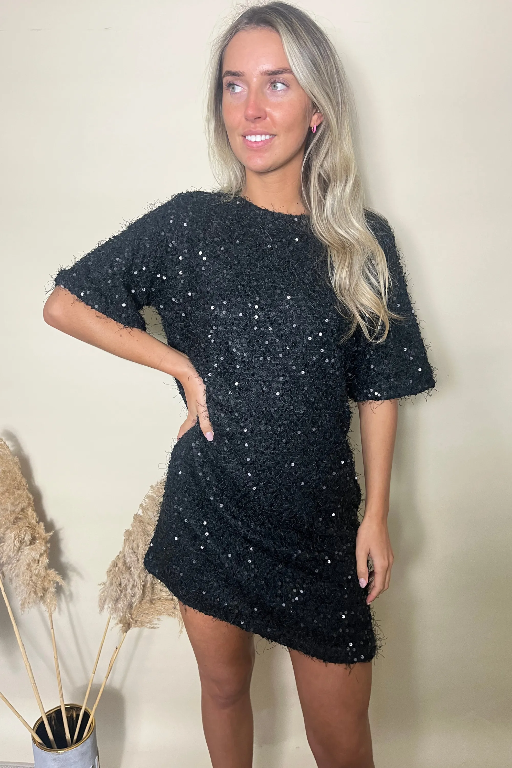 Fringed sequin Dress (Colour variants)