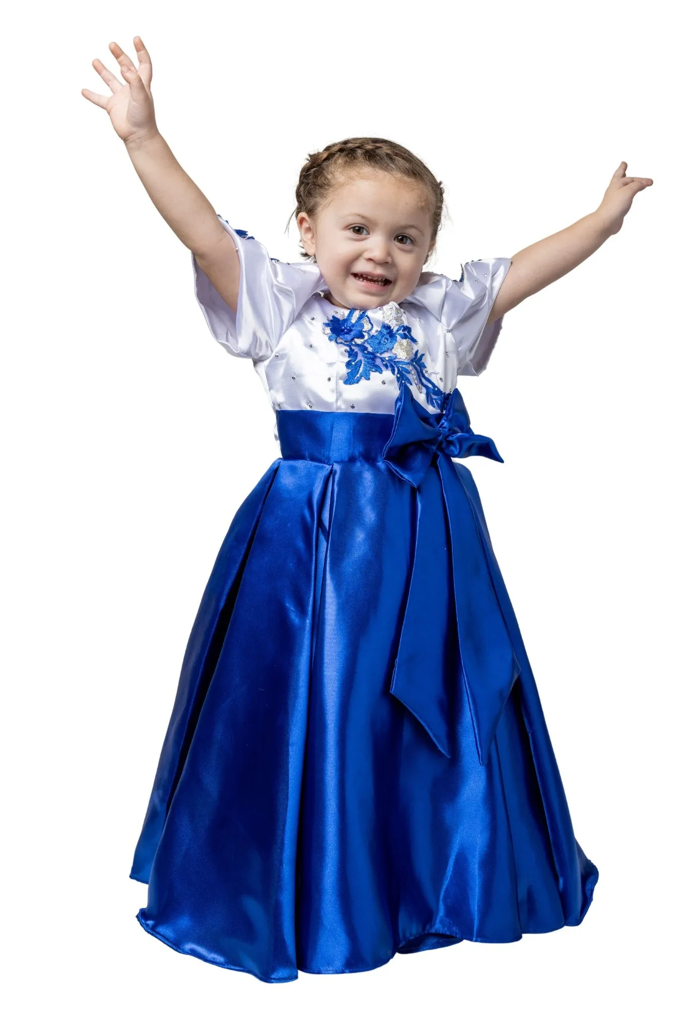 GD05 - Filipiniana Princess Dress Blue