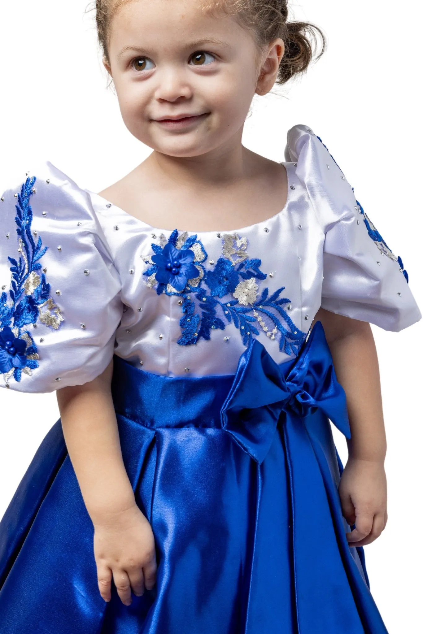 GD05 - Filipiniana Princess Dress Blue