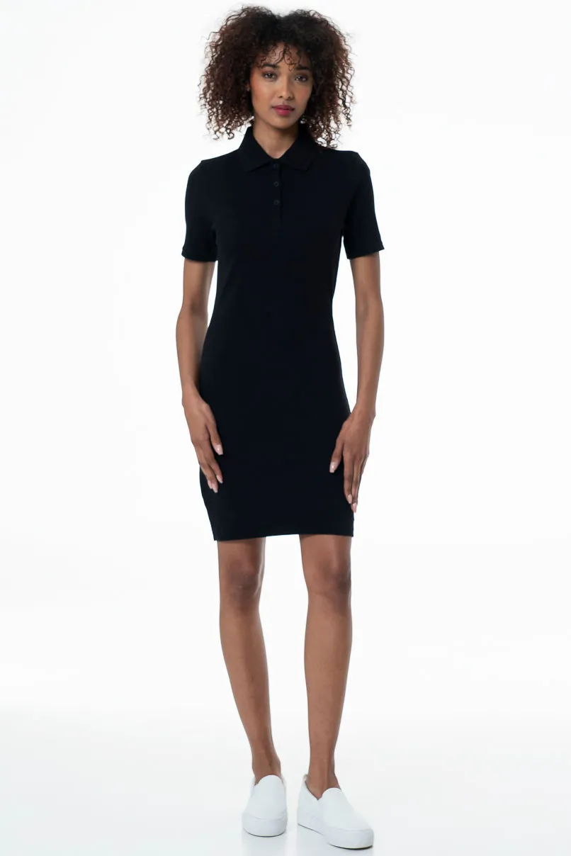 Golfer Bodycon Dress _ 153674 _ Black