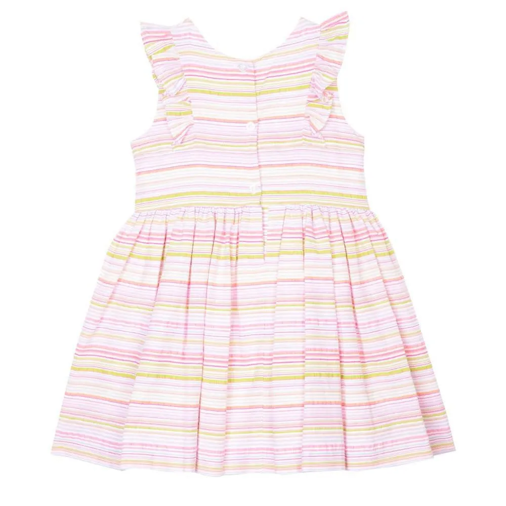 Gracie Striped Seersucker Dress