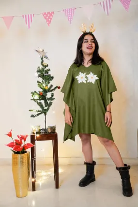 Green Rayon Kaftan - Noel