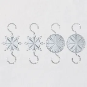 Hallmark Miniature Star Metal Ornament Hooks, Pack of 4