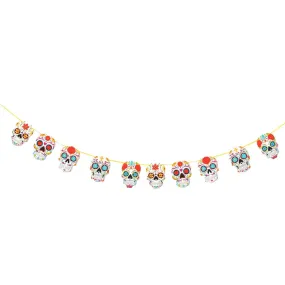 Halloween Day of the Dead Photo Sugar Skull Bunting