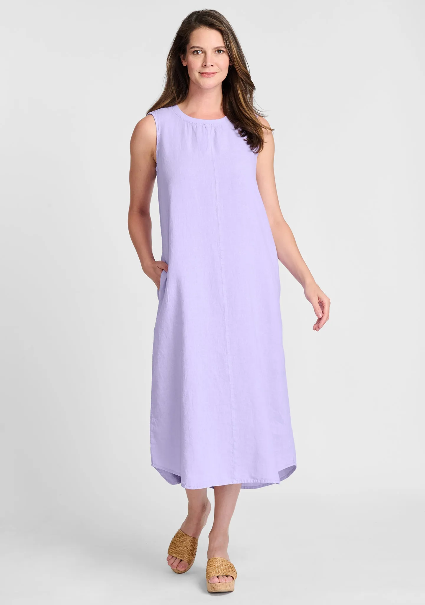 High Line Dress - Linen Maxi Dress - FINAL SALE