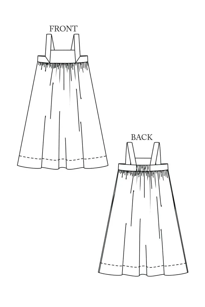 Honey Dress 6 - 18 - Merchant & Mills Clothing Pattern