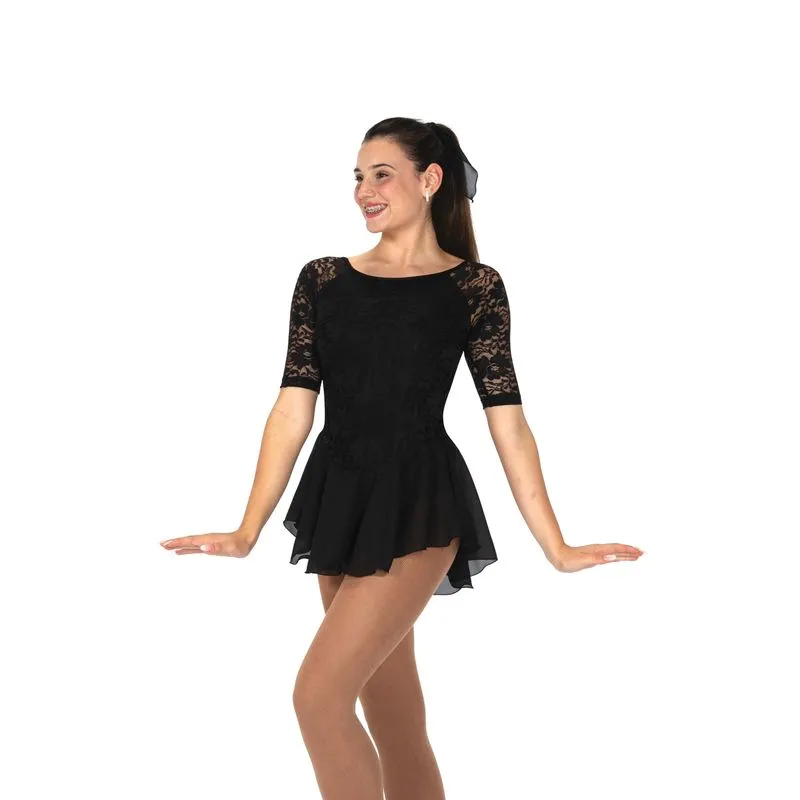 Jerry's Girl's 653 Flora Lace Figure Skating Dress