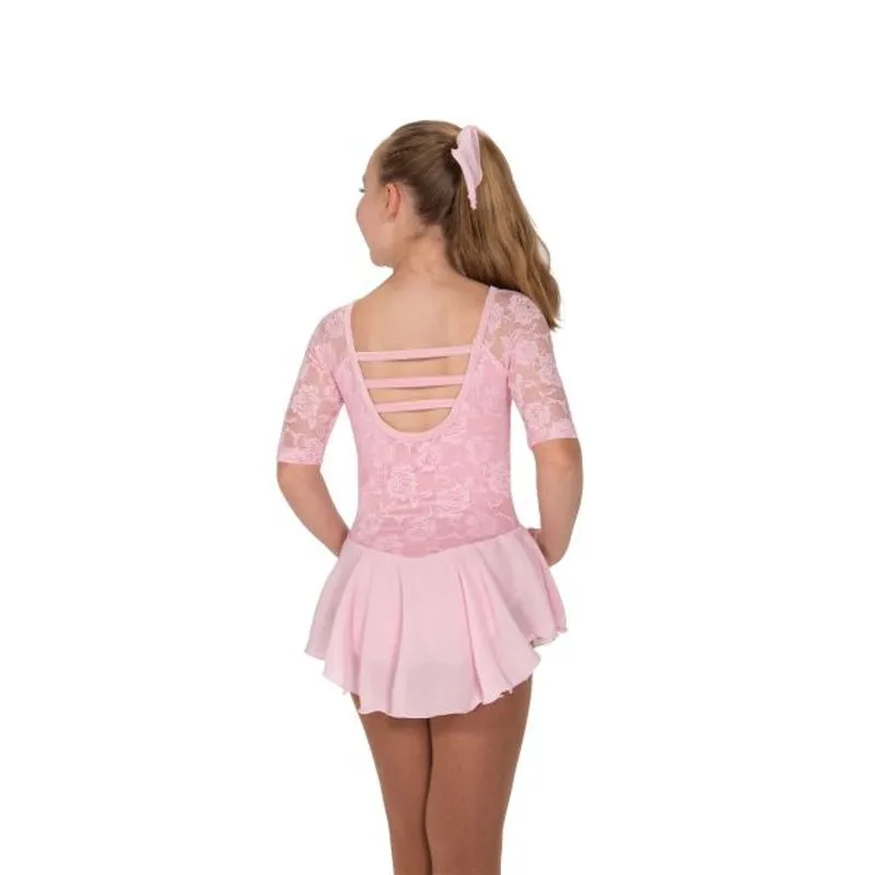 Jerry's Girl's 653 Flora Lace Figure Skating Dress