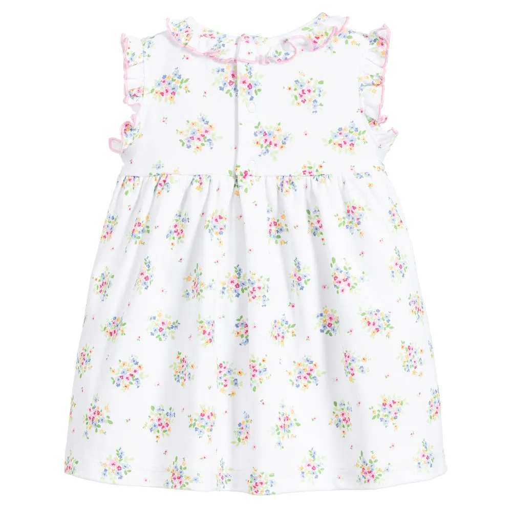 Kissy Kissy Pima Cotton Pansies Dress Set